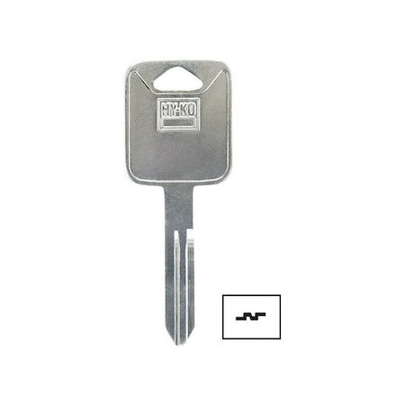 Keyblank Nissan Auto Da39P